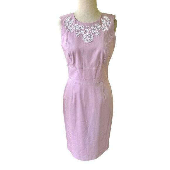 Brooks Brothers Lavender floral Shift Dress. - Picture 1 of 12
